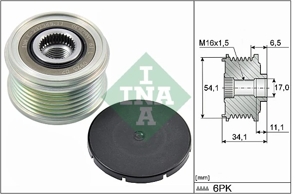 Alternator Freewheel Clutch